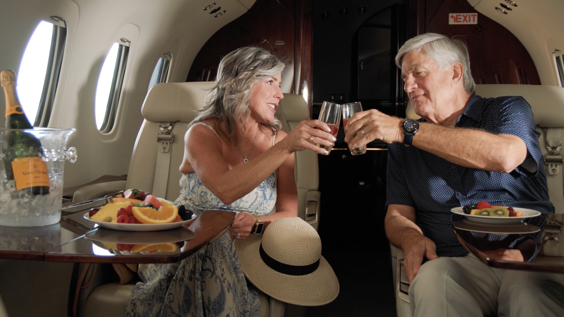 onboard cabin toast